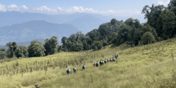 The long way down: Scout leaders walk Monggar’s old route, and invite the world